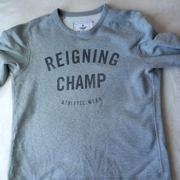Reigning Champ Gray Sweatshirt (M) - Picture 5 of 10
